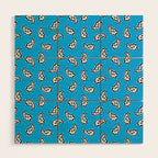 Leafy Whirls 2 Wood Wall Art Gallery Image 1