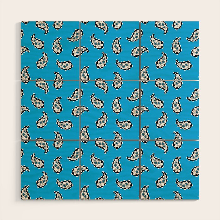 Leafy Whirls 2 Wood Wall Art Gallery Image 1