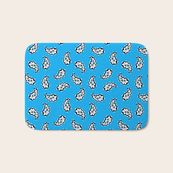 Leafy Whirls 2 Bath Mat Gallery Image 1