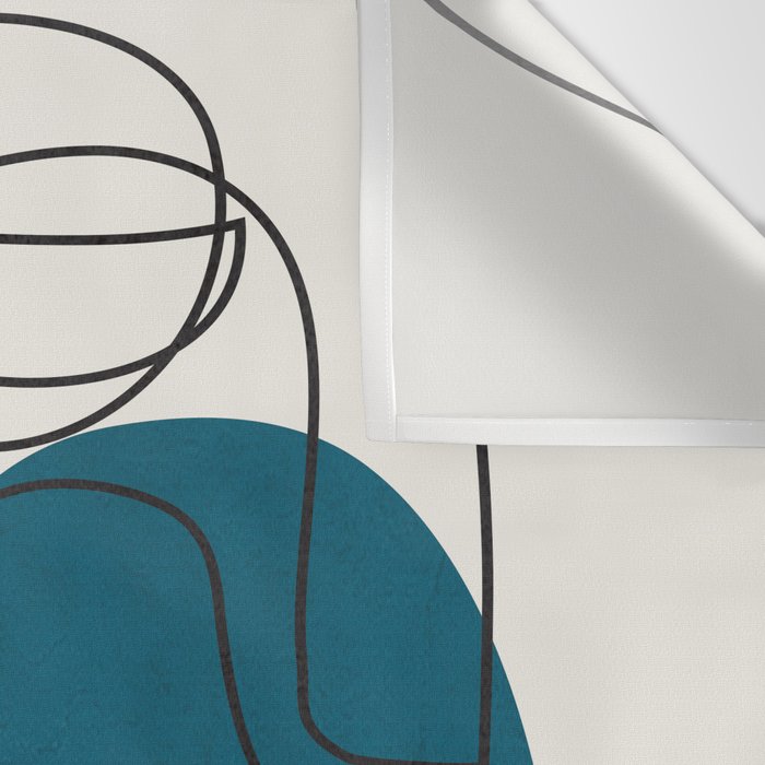 Abstract Faces 26 Wall Tapestry Gallery Image 3
