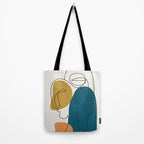 Abstract Faces 26 Tote Bag Gallery Image 2