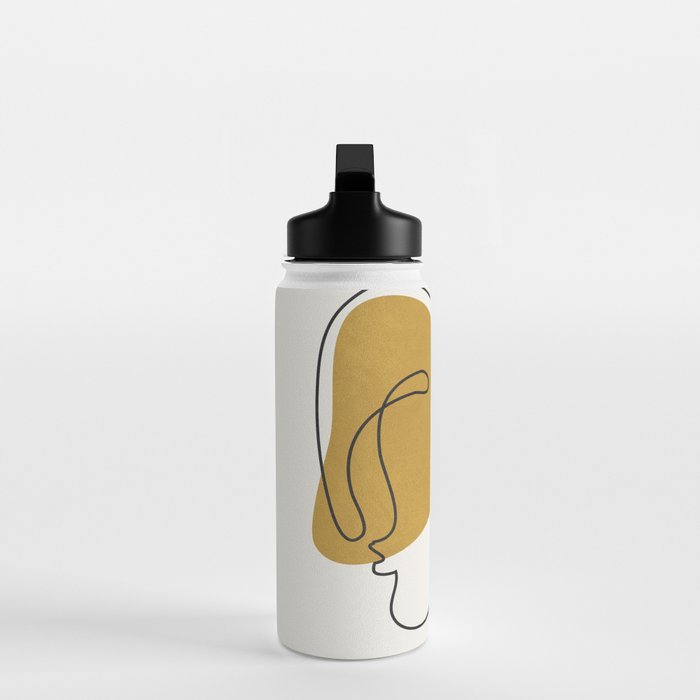 Abstract Faces 26 Water Bottle Gallery Image 3