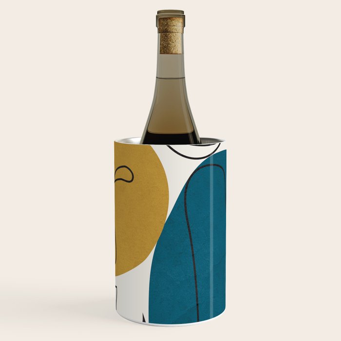 Abstract Faces 26 Wine Chiller Gallery Image 1