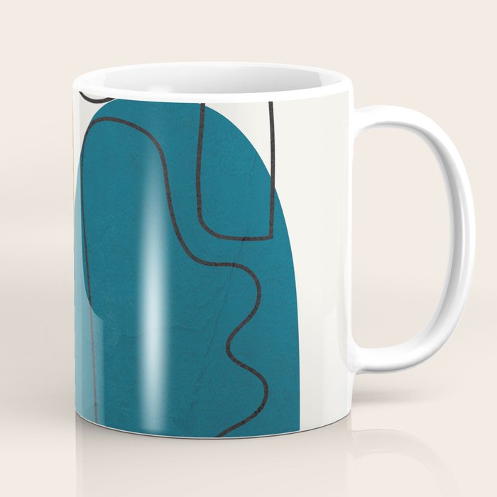 Abstract Faces 26 Coffee Mug Gallery Image 1