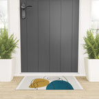 Abstract Faces 26 Welcome Mat Gallery Image 3