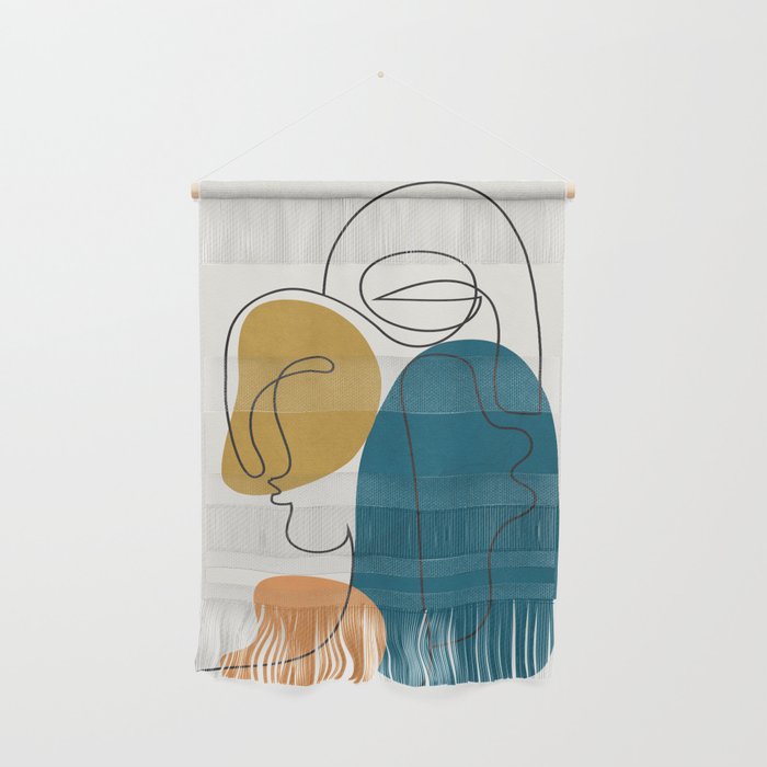 Abstract Faces 26 Wall Hanging Gallery Image 1