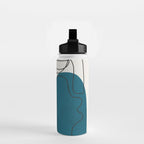 Abstract Faces 26 Water Bottle Gallery Image 2
