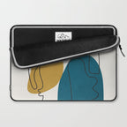 Abstract Faces 26 Laptop Sleeve Gallery Image 2