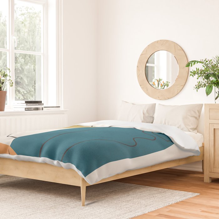 Abstract Faces 26 Duvet Cover Gallery Image 2