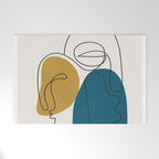 Abstract Faces 26 Welcome Mat Gallery Image 1