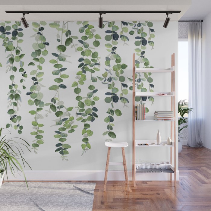 Eucalyptus Garland  Wall Mural Gallery Image 1