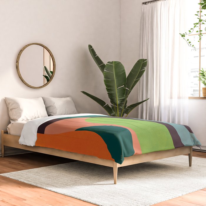 Minimal Modern Abstract 39 Comforter Gallery Image 2