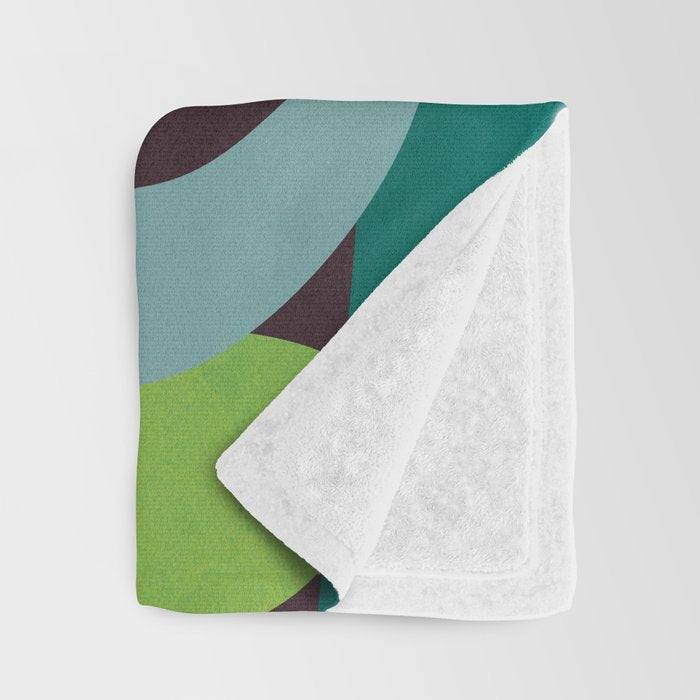 Minimal Modern Abstract 39 Throw Blanket Gallery Image 3