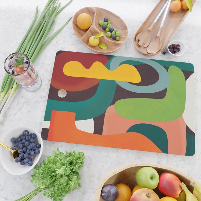 Minimal Modern Abstract 39 Cutting Board Gallery Image 2