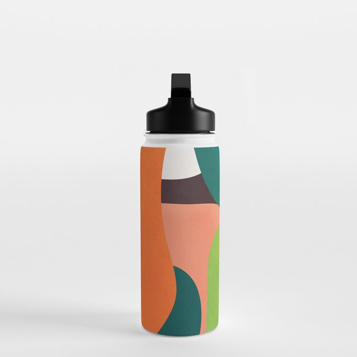 Minimal Modern Abstract 39 Water Bottle Gallery Image 3
