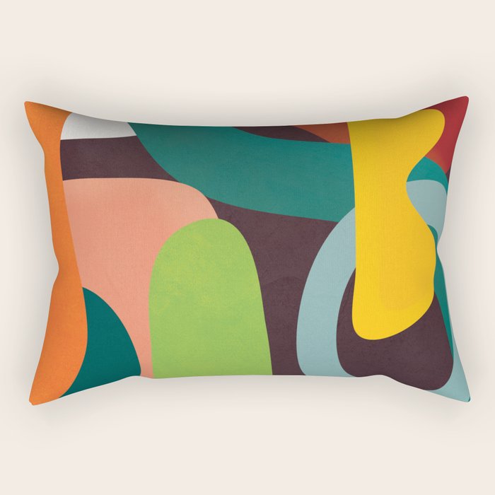 Minimal Modern Abstract 39 Rectangular Pillow Gallery Image 1