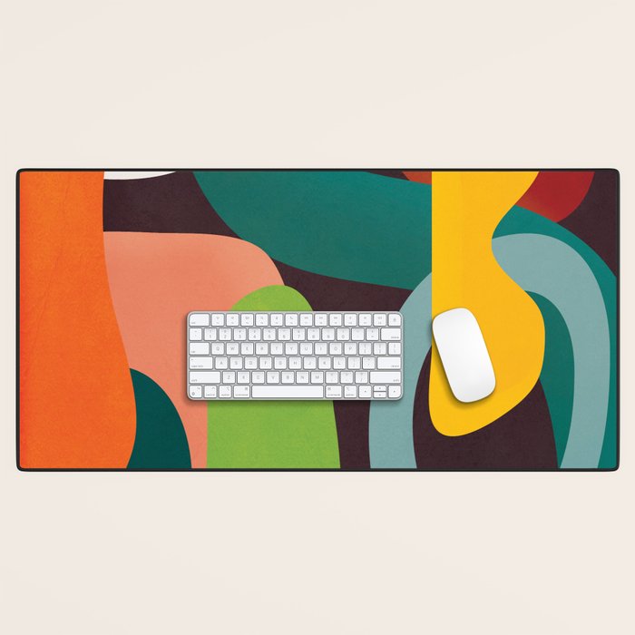 Minimal Modern Abstract 39 Desk Mat Gallery Image 1