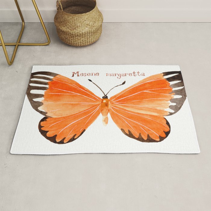 Butterfly - Mesene margaretta Rug Gallery Image 1
