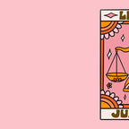 Libra Tarot Card Coffee Mug Gallery Image 2