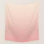 Pink Blush Ombre Wall Tapestry Gallery Image 4