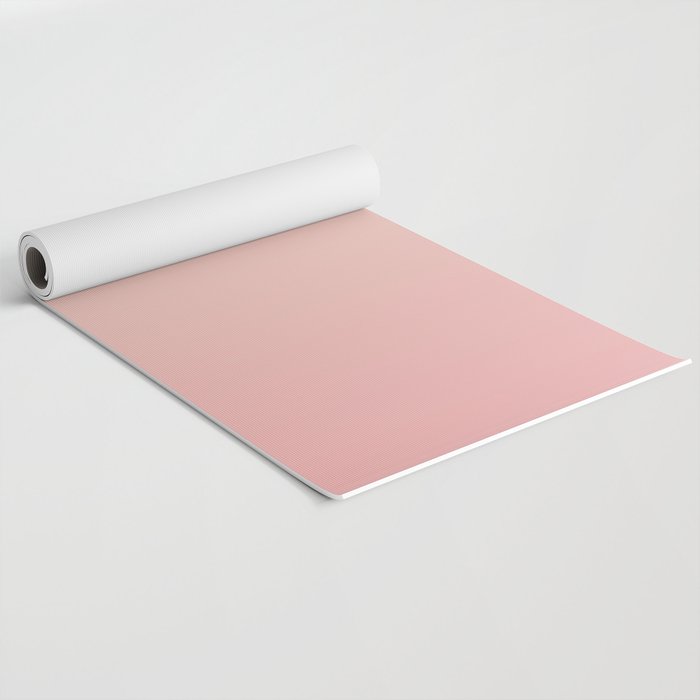 Pink Blush Ombre Yoga Mat Gallery Image 2