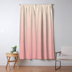 Pink Blush Ombre Window Curtain Gallery Image 5
