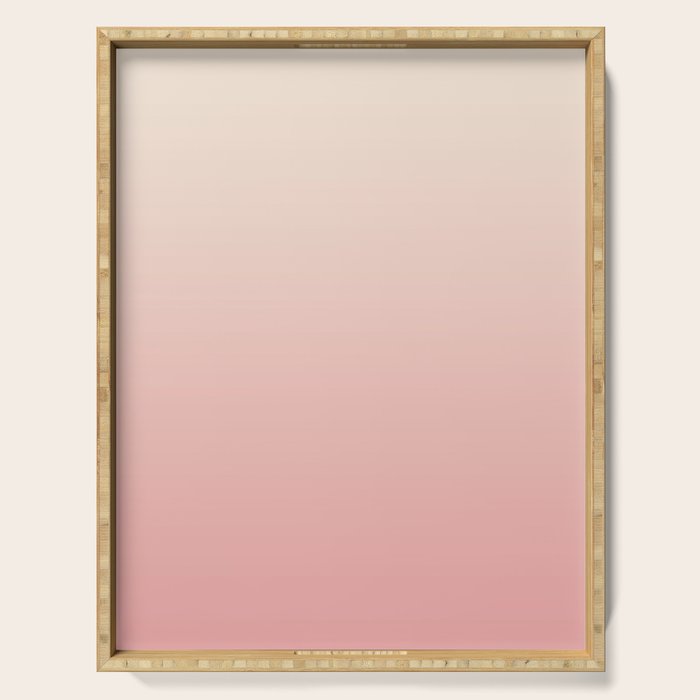 Pink Blush Ombre Serving Tray Gallery Image 1