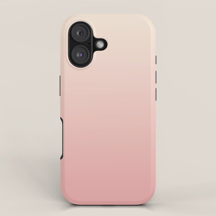 Pink Blush Ombre iPhone Case Gallery Image 1