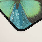 Vintage Floral Ocean on Teal Desk Mat Gallery Image 4