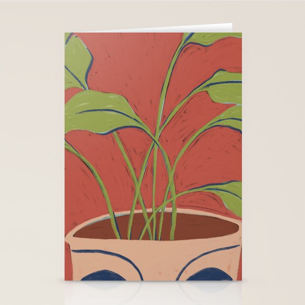 Vase Face Stationery Card Gallery Image 1