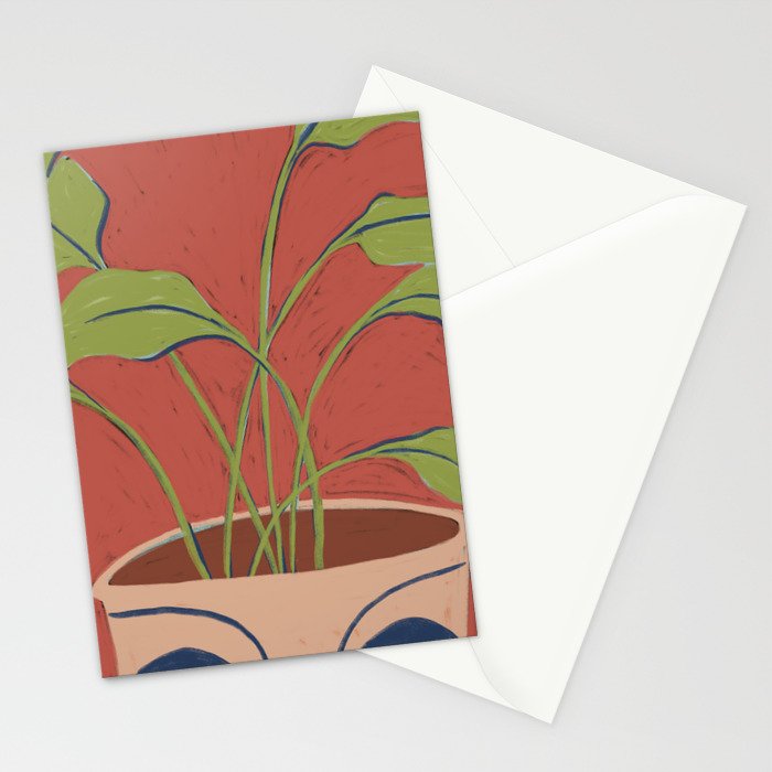 Vase Face Stationery Card Gallery Image 2
