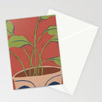Vase Face Stationery Card Gallery Image 2