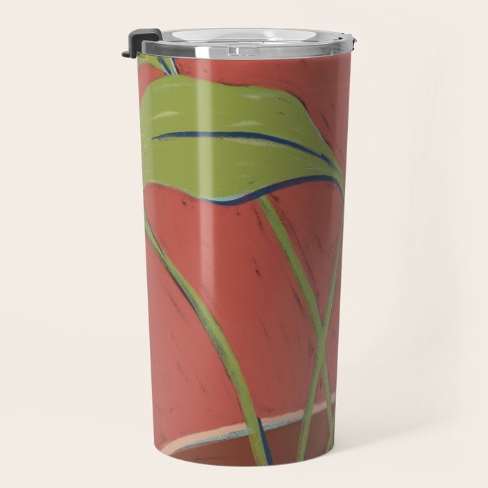 Vase Face Travel Mug Gallery Image 3