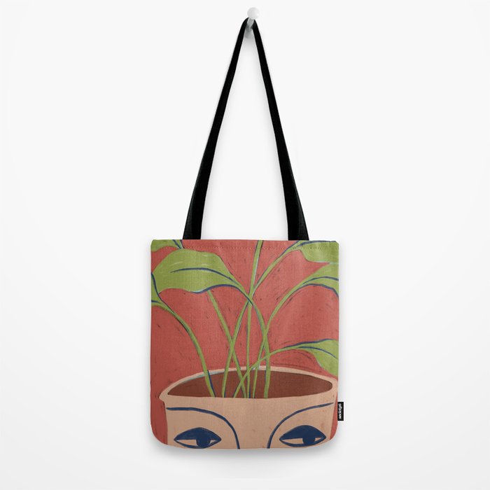 Vase Face Tote Bag Gallery Image 2
