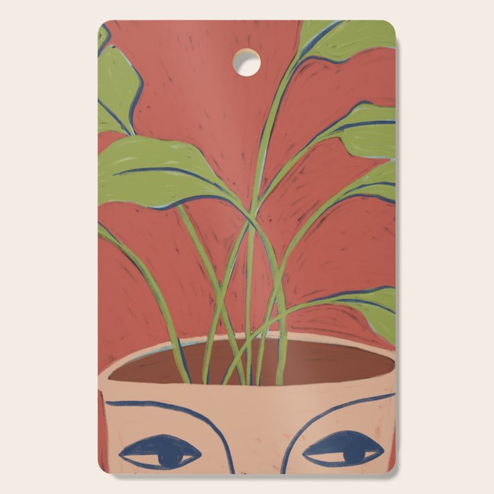 Vase Face Cutting Board Gallery Image 1
