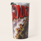 Godzilla rampage Travel Mug Gallery Image 3