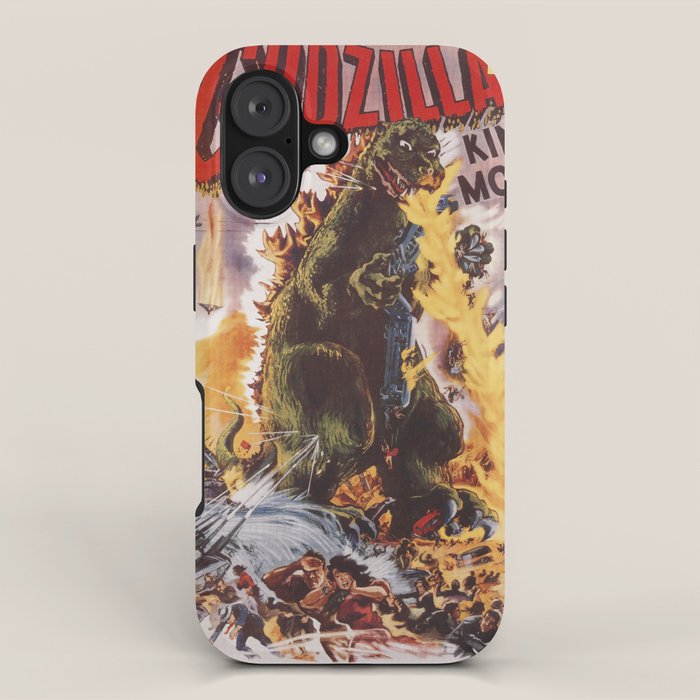 Godzilla rampage iPhone Case Gallery Image 1