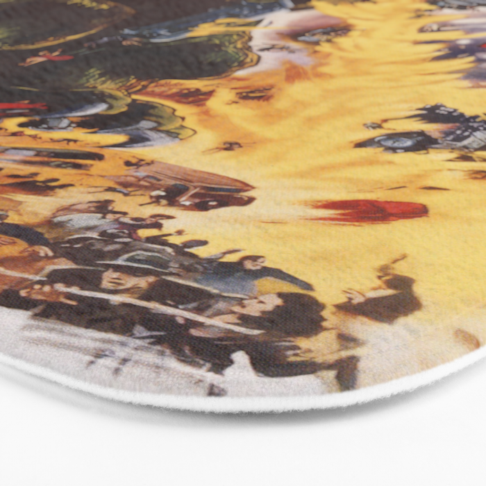 Godzilla rampage Bath Mat Gallery Image 3