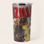 Godzilla rampage Travel Mug Gallery Image 1