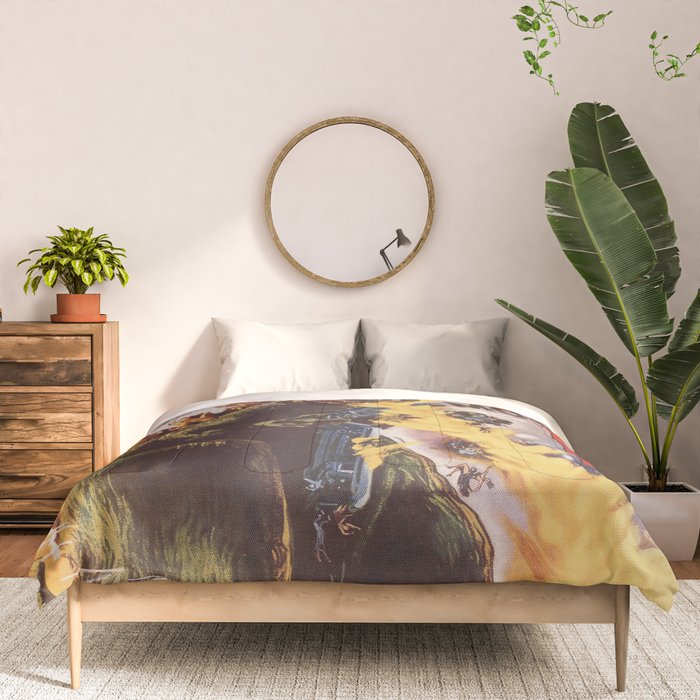 Godzilla rampage Comforter Gallery Image 3