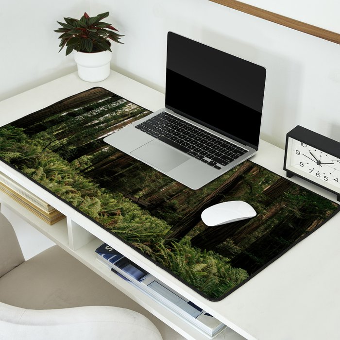 Redwood Forest Desk Mat Gallery Image 2