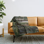 Redwood Forest Throw Blanket Gallery Image 1