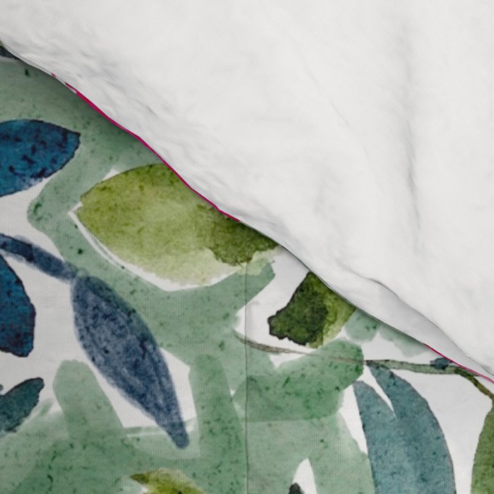 Popping Peonies - Green Comforter Gallery Image 4
