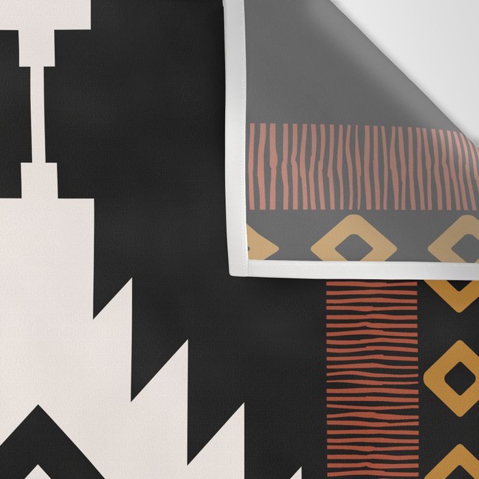 Pueblo in Sienna Wall Tapestry Gallery Image 3