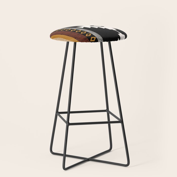 Pueblo in Sienna Stool Gallery Image 1