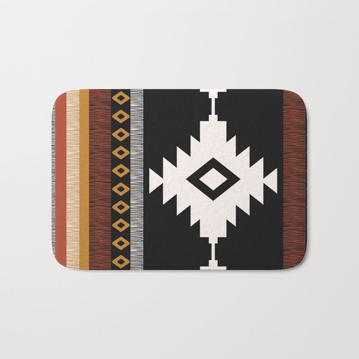 Pueblo in Sienna Bath Mat Gallery Image 1