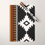 Pueblo in Sienna Wrapping Paper Gallery Image 1