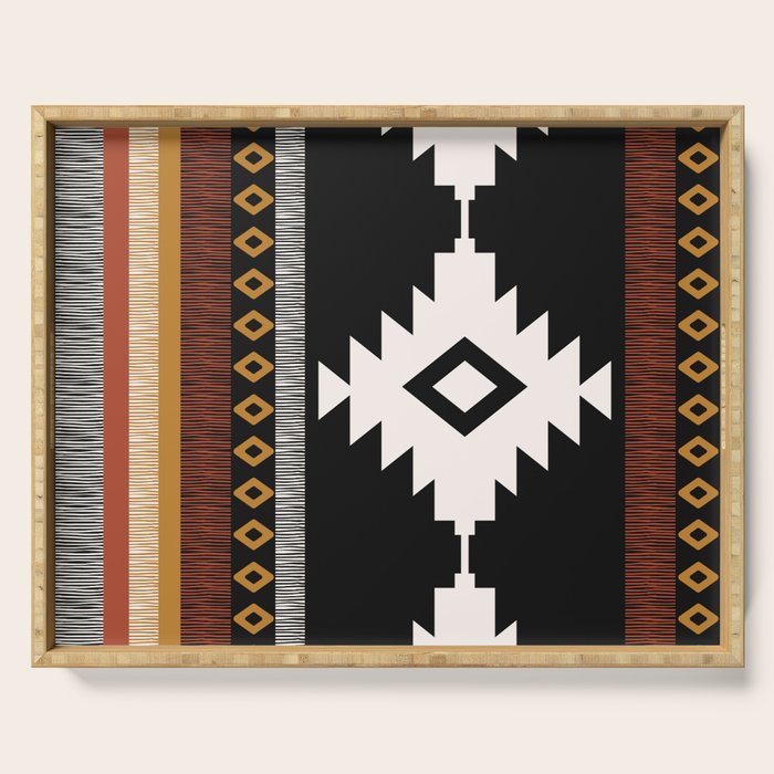 Pueblo in Sienna Serving Tray Gallery Image 1