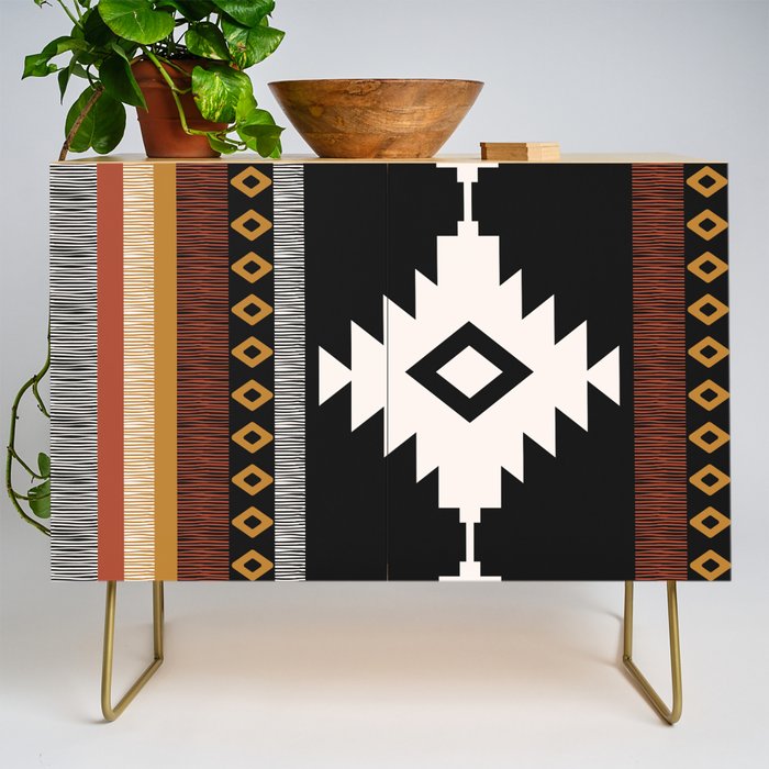 Pueblo in Sienna Credenza Gallery Image 1