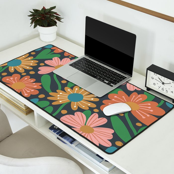 Julia pattern Desk Mat Gallery Image 2